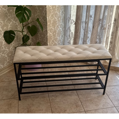 Розбірна банкетка для взуття 100см №11