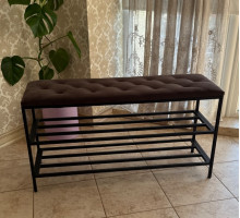 Розбірна банкетка для взуття 100см № 19