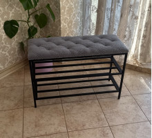 Розбірна банкетка для взуття 100см № 53  Тедді